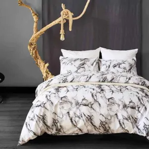 طقم مفارش سرير بسيط حديث ثلاث قطع لحاف بوليستر مطبوع أطقم سرير Modern Simple 3 Pieces Printed Polyester Quilt Bedding Set Bedspreads Sets