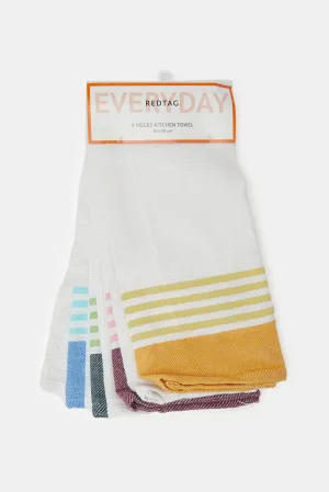 Assorted Kitchen Towel Set (4 Piece)