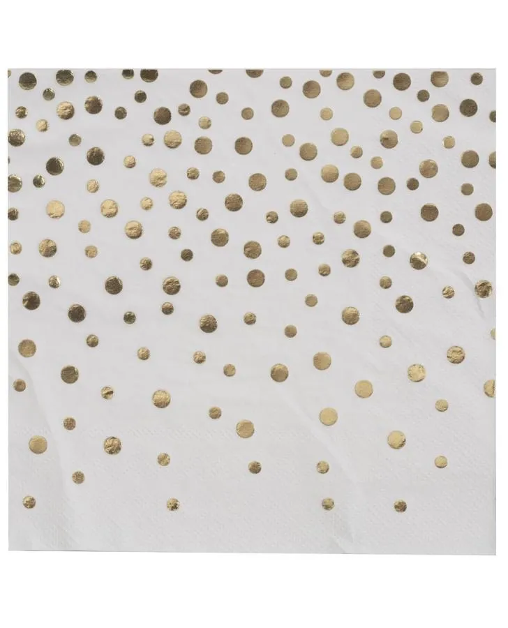 Blush Gold Flower 56pc Party Set (Setting for 8)