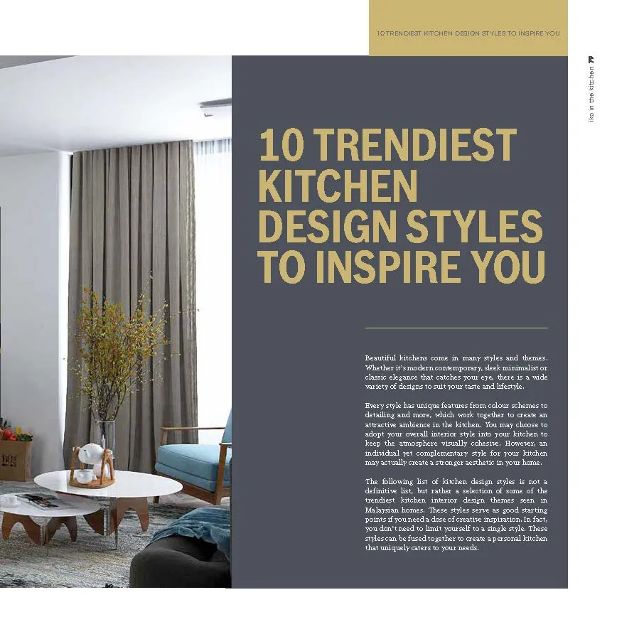 Iko In The Kitchen: The Ultimate Kitchen Design Guide