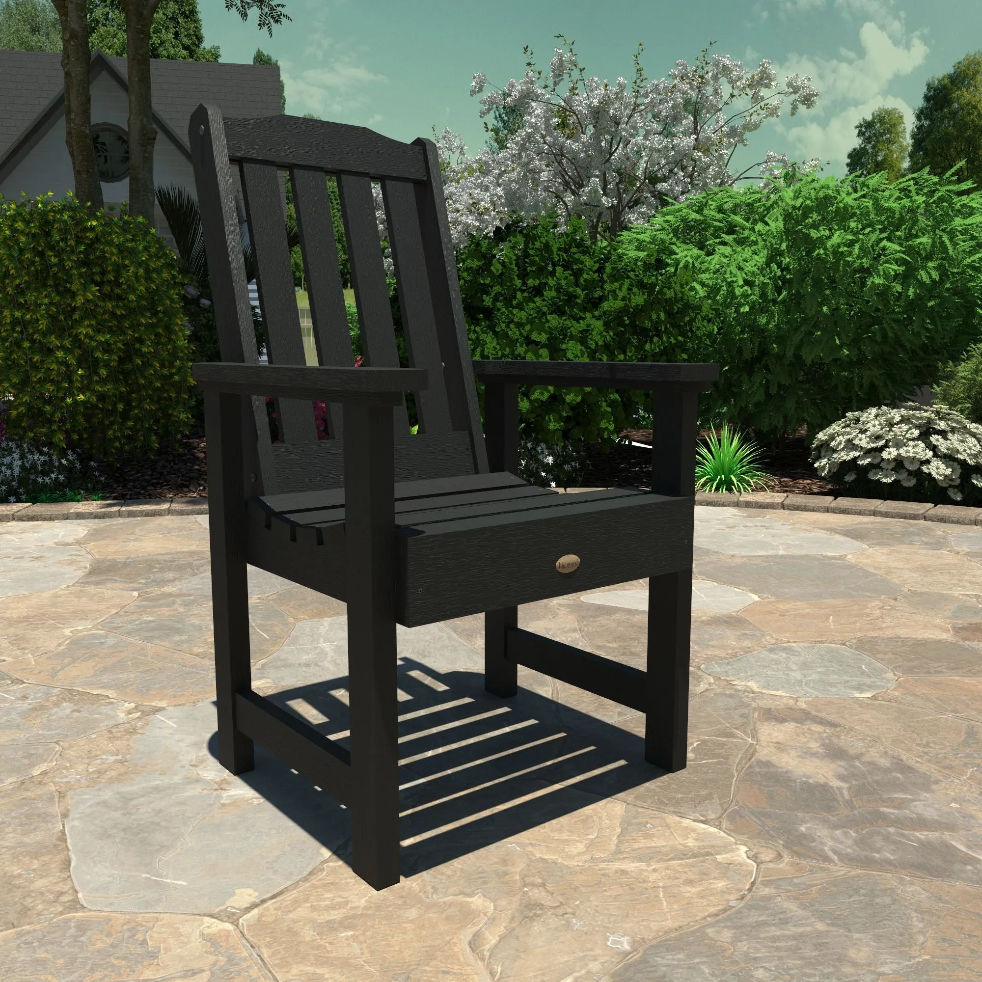 Lehigh 7pc Rectangular Outdoor Dining Set 42in x 84in - Dining Height