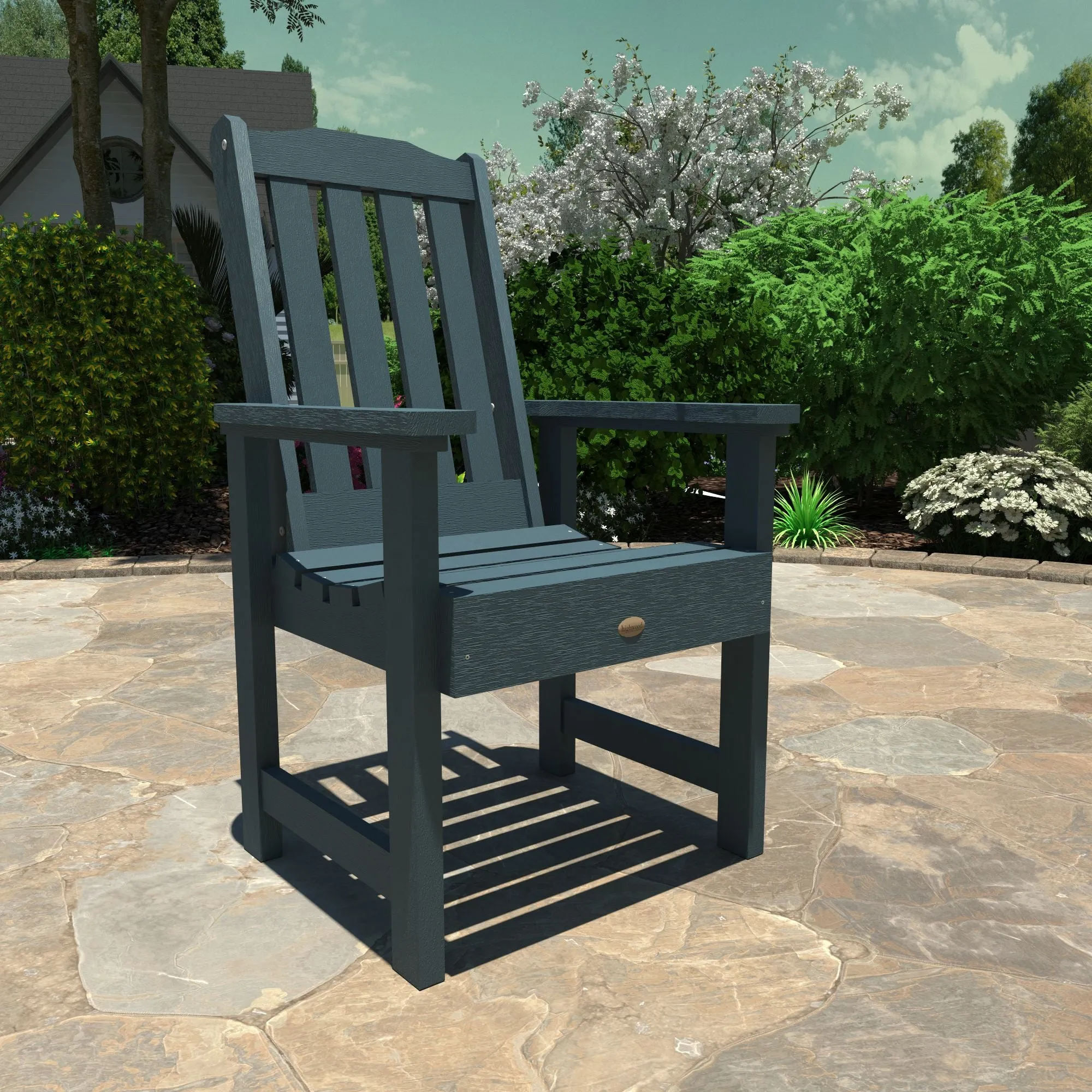 Lehigh 7pc Rectangular Outdoor Dining Set 42in x 84in - Dining Height