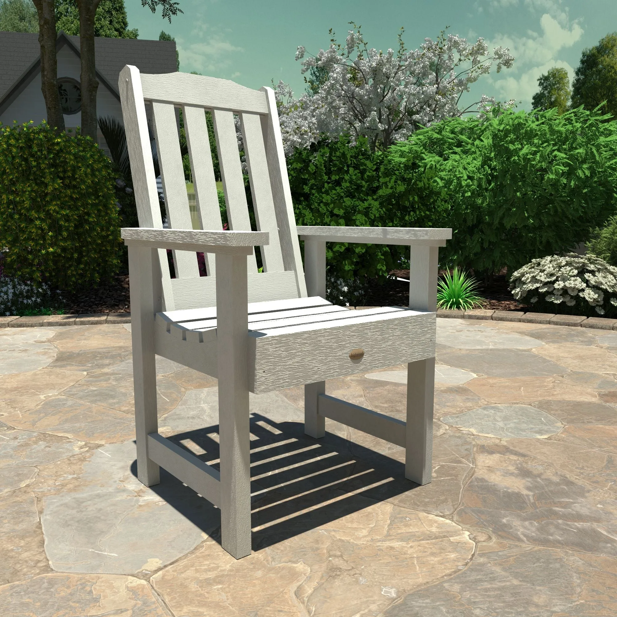 Lehigh 7pc Rectangular Outdoor Dining Set 42in x 84in - Dining Height