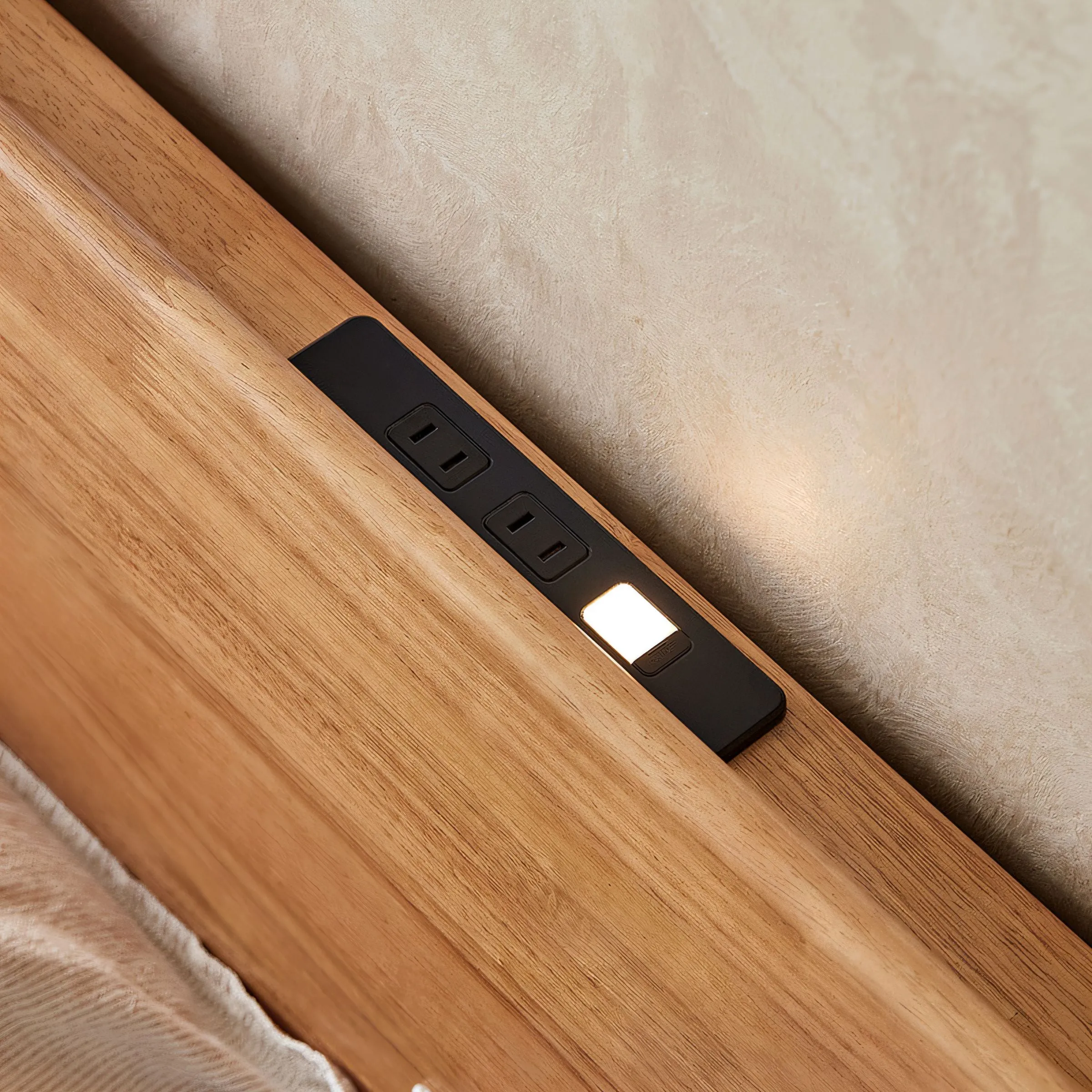 LISANDRO Wooden Frame Bed