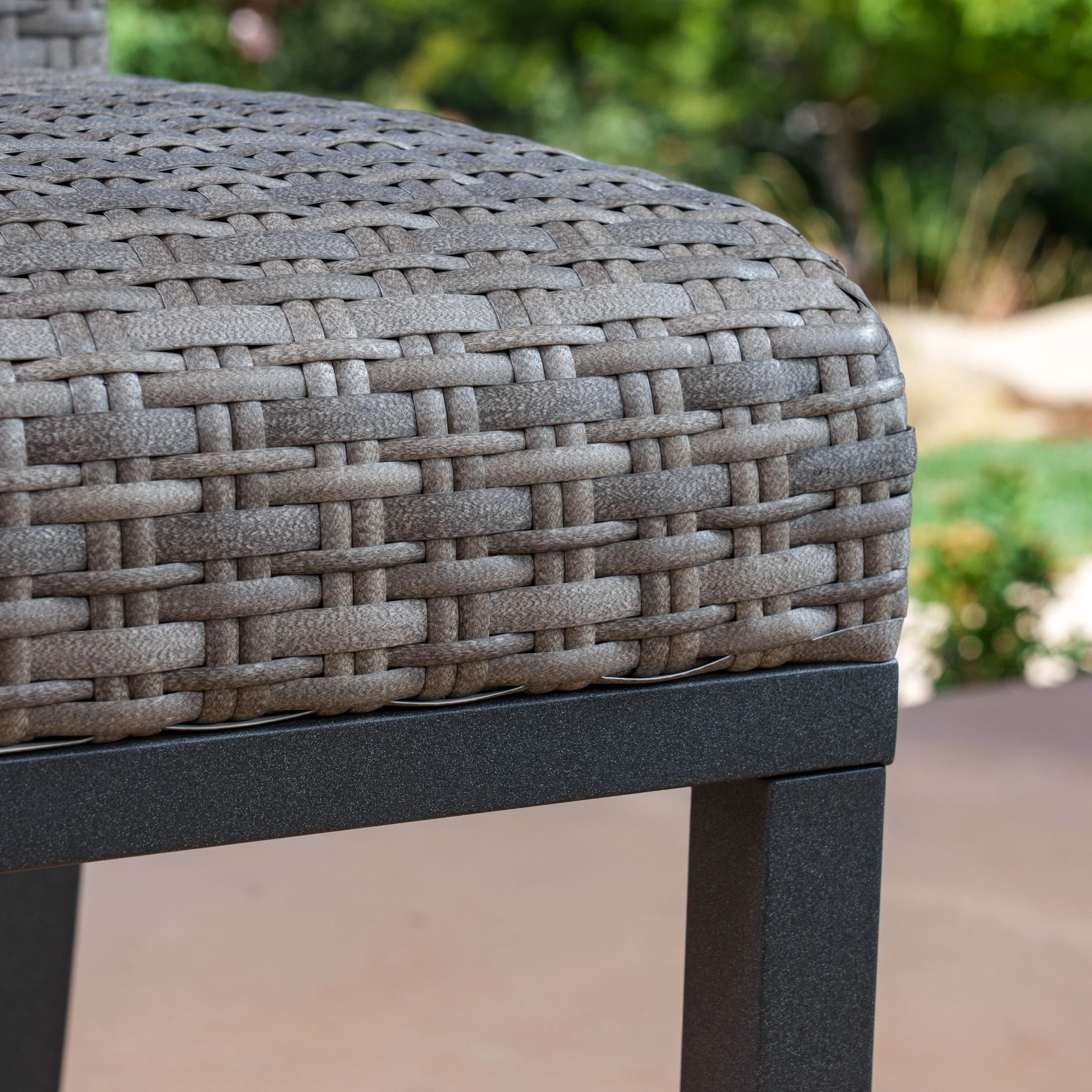 Parson 7-piece Fire Outdoor High Dining Set