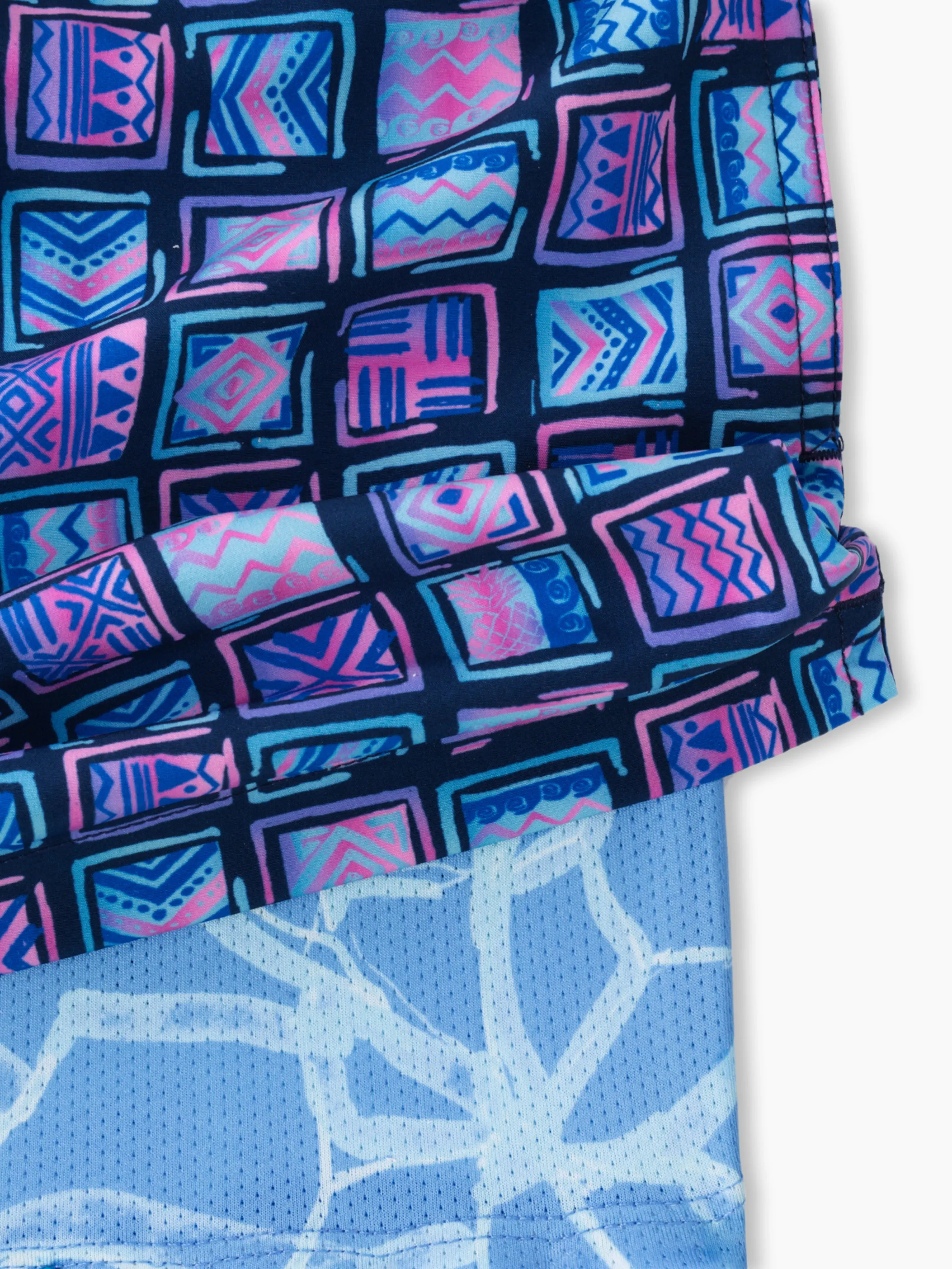 The Totally Cubulars (Boys Lined Classic Swim Trunk- Shorter)